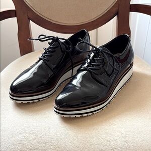 Aldo Black Patent Leather Shoes